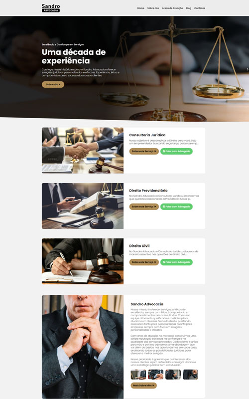 Siteilimitado - Landing Page para Advogado